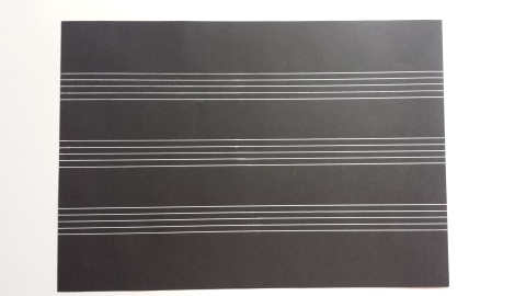 Sheet music endpapers